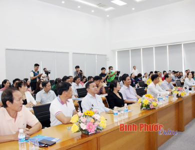 40 doanh nghiệp khảo sát các dự án đầu tư tại Bình Phước
