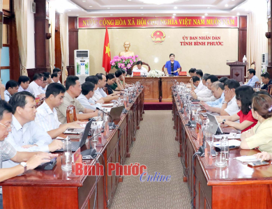 Bình Phước: Đẩy nhanh tiến độ thực hiện các dự án trọng điểm của tỉnh