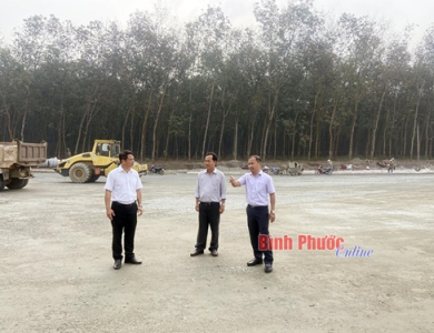 Huyện Đồng Phú triển khai nhiều dự án đường giao thông quan trọng