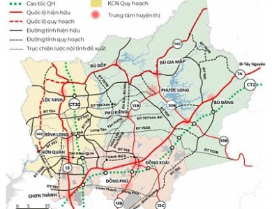 Mạng lưới giao thông chiến lược trong định hướng đưa Bình Phước từ tỉnh 'dự trữ' thành động lực tăng trưởng vùng kinh tế trọng điểm phía Nam