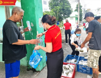 Hoạt động nghĩa tình tháng 10 của Thăng Long