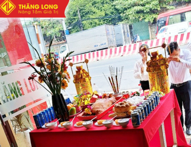 Địa Ốc Thăng Long khai xuân hồng phát