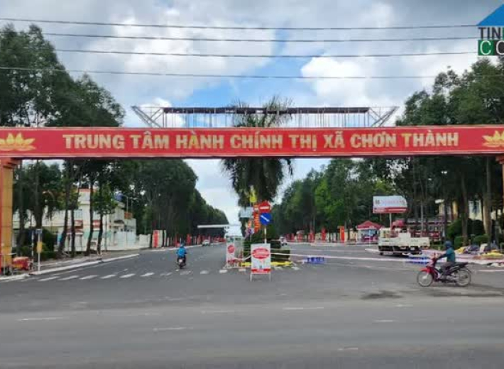 Thị trường BĐS tăng trưởng mạnh sau khi Chơn Thành lên thị xã