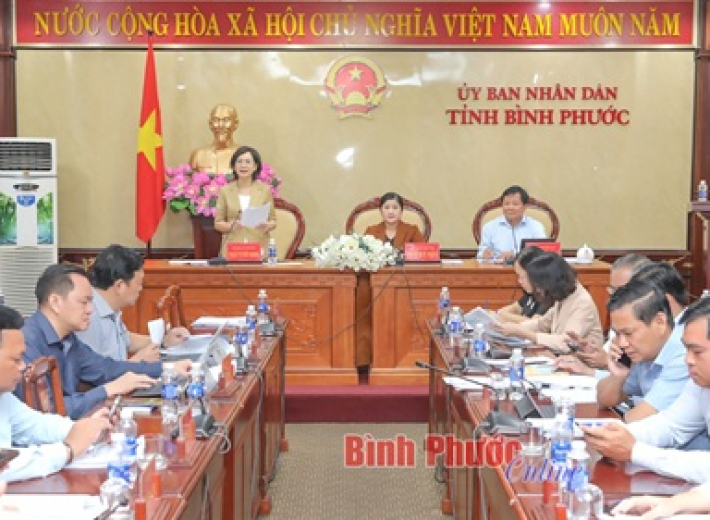Triển khai kế hoạch thực hiện Quy hoạch tỉnh Bình Phước 2021-2030