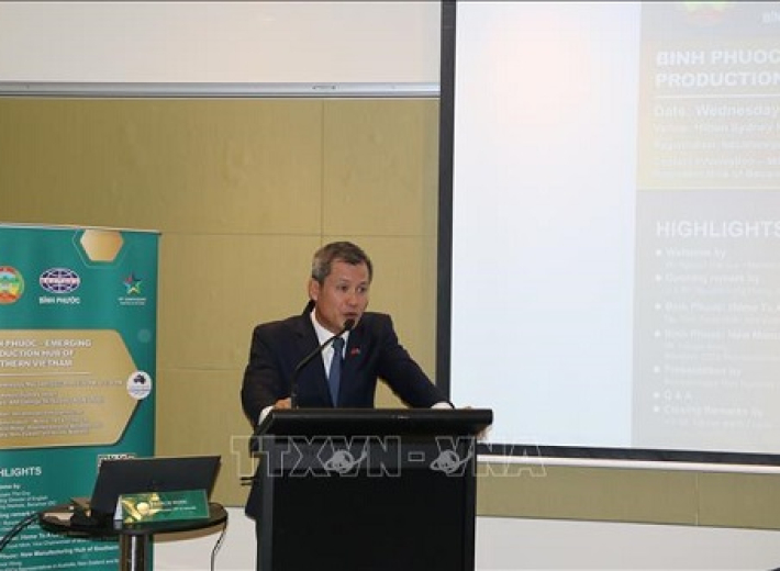 Giới thiệu tiềm năng của Bình Phước đến đối tác Australia