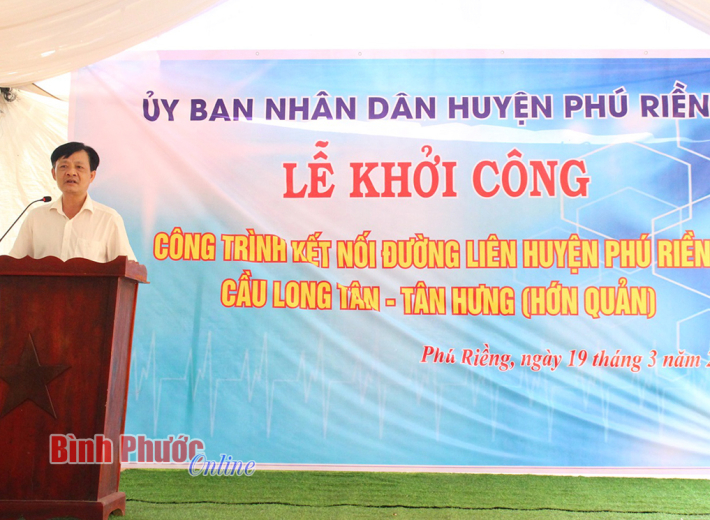 Phú Riềng khởi công thêm công trình “ý Đảng, lòng dân”