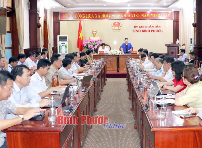 Bình Phước: Đẩy nhanh tiến độ thực hiện các dự án trọng điểm của tỉnh