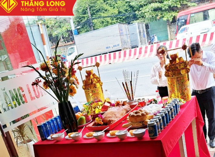 Địa Ốc Thăng Long khai xuân hồng phát