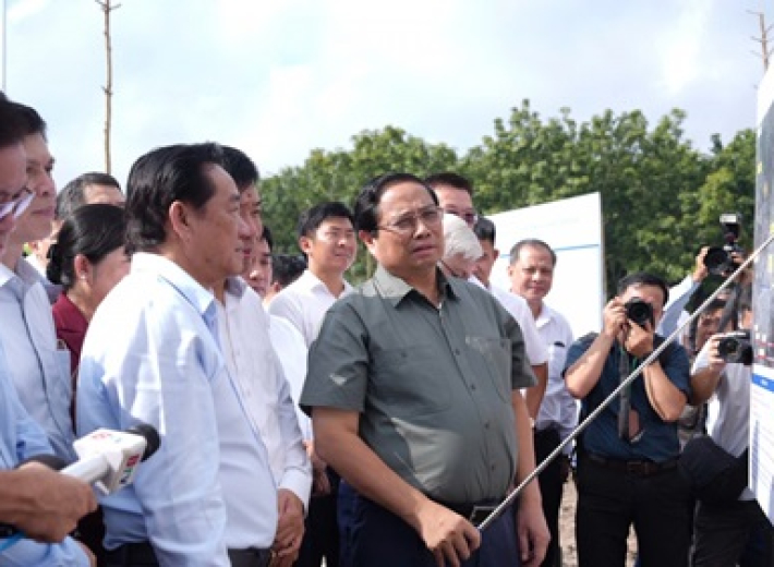 Thủ tướng khảo sát dự án cao tốc TP.HCM - TDM - Chơn Thành